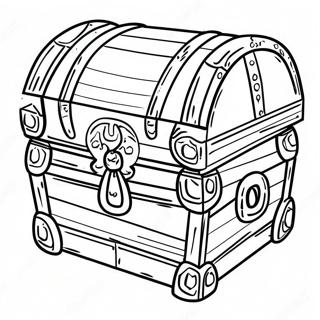 Antik Hazine Sandigi Boyama Sayfasi 127142-60716