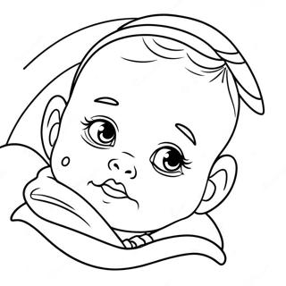 Yeni Dogan Gercekci Bebek Boyama Sayfasi 127346-60863