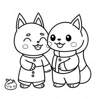 Kai Lan Ve Rintoo Boyama Sayfasi 127632-61222