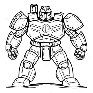 Zirhli Savas Makinesi Boyama Sayfasi 127656-61235