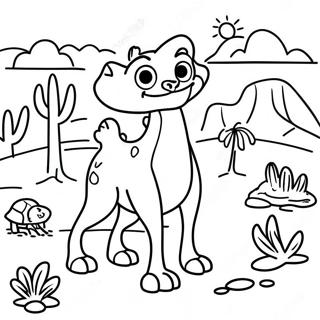 Oyunbaz Col Hayvani Habitati Boyama Sayfasi 127735 61307