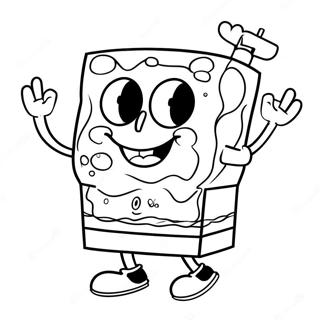 Spongebob Ve Arkadaşları Boyama Sayfaları