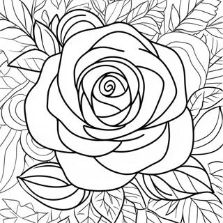 Gercekci Gul Yakin Cekim Boyama Sayfasi 12837-2822