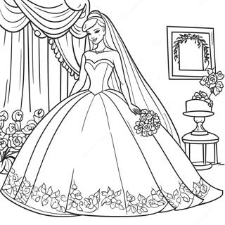 Sik Dugun Barbie Boyama Sayfasi 128401 61815