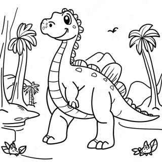 Dino Ciftligi Macerasi Boyama Sayfasi 128971-62259