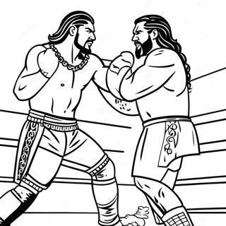 Roman Reigns Vs Rakip Boyama Sayfasi 129431-62627