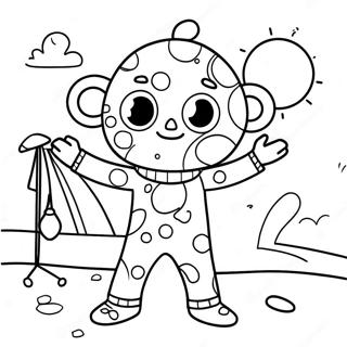 Pijamali Sirin Kum Adam Boyama Sayfasi 129969-63038