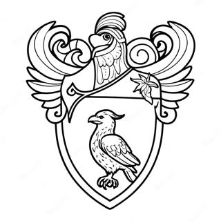 Ravenclaw Armasi Boyama Sayfasi 130070-63112