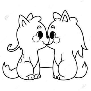 Tatli Hayvan Opucugu Boyama Sayfasi 131103 63922