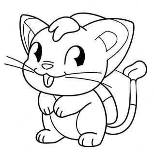 Meowth Pokemon Boyama Sayfasi 131203-63986