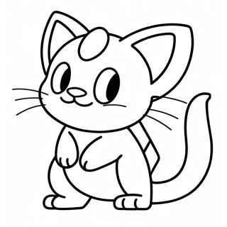 Meowth Pokemon Boyama Sayfasi 131203-63987