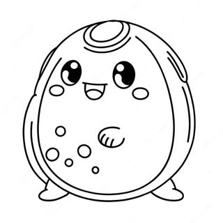 Tamagotchi Boyama Sayfasi 131640-64325