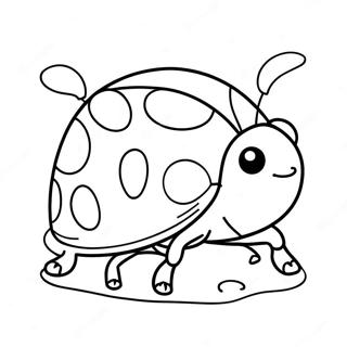 Neseli Ugur Bocegi Boyama Sayfasi 131773 64444