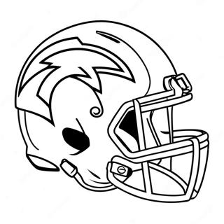 Chargers Logosu Boyama Sayfasi 132384-64908
