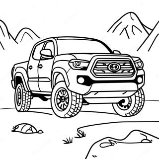 Toyota Tacoma Macera Boyama Sayfasi 132746-65194