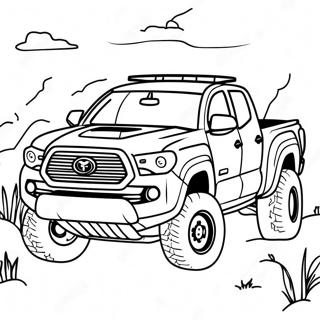 Toyota Tacoma Macera Boyama Sayfasi 132746-65195