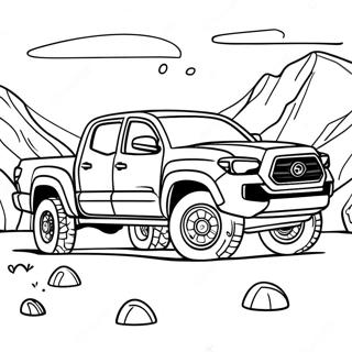 Toyota Tacoma Macera Boyama Sayfasi 132746-65196