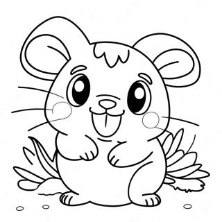 Hamtaro Boyama Sayfaları