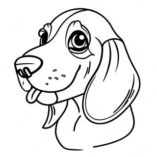 Basset Hound Boyama Sayfasi 133386-65683