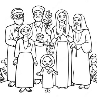 Şavuot Boyama Sayfaları