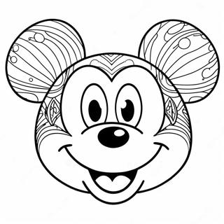 Mickey Mouse Yuzu Boyama Sayfasi 133619-65861