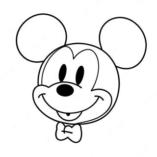 Mickey Mouse Yuzu Boyama Sayfasi 133619-65862