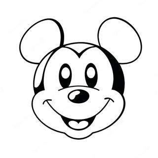 Mickey Mouse Yuzu Boyama Sayfasi 133619-65863