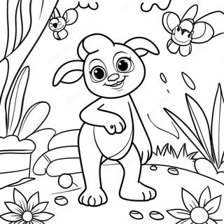 Renkli Ban Ban 4 Karakterleri Boyama Sayfasi 134314 66407