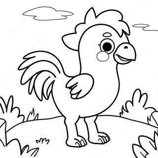 Chocobo Macerasi Boyama Sayfasi 134467-66525