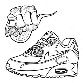 Air Max Spor Ayakkabi Boyama Sayfasi 134673-66681