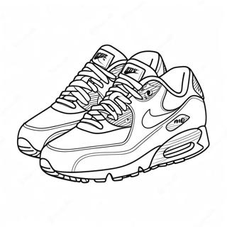 Air Max Spor Ayakkabi Boyama Sayfasi 134673-66683