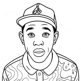 Tyler The Creator Boyama Sayfasi 134750-66742