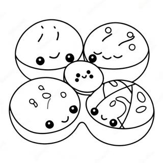 Mochi Boyama Sayfaları