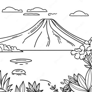 Guzel Taal Volkani Boyama Sayfasi 135341 67209