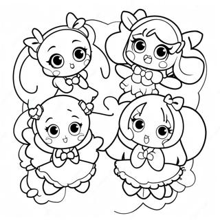 Buyulu Precure Takimi Boyama Sayfasi 136208-67885