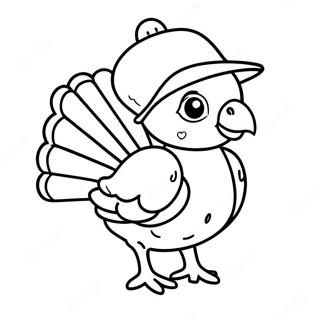 Sapkali Bebek Hindi Boyama Sayfasi 136389 68037