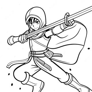 Kirito Savas Pozunda Boyama Sayfasi 137926-69375