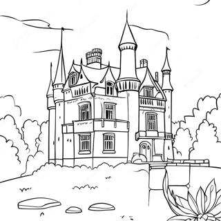 Aincrad Kalesi Boyama Sayfasi 137928-69382