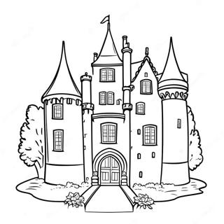 Aincrad Kalesi Boyama Sayfasi 137928-69383