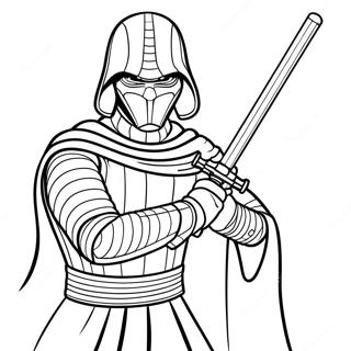 Kylo Ren Isin Kilici Ile Boyama Sayfasi 138208 69595