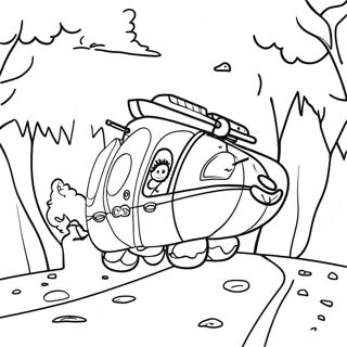 Dtkl Macera Sahnesi Boyama Sayfasi 138312-69677