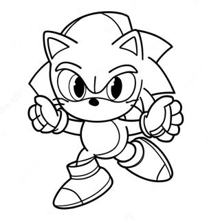 Sonic Kirpi Boyama Sayfasi 138413-69750
