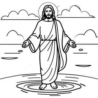 Isanin Suda Yurumesi Boyama Sayfasi 138746-70019