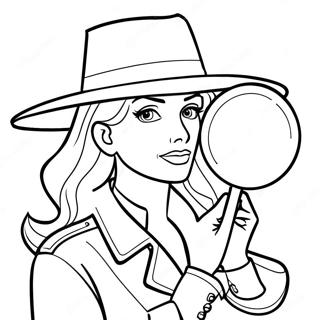 Carmen Sandiego Buyutecle Boyama Sayfasi 139053 70258