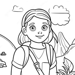 Kesif Yapan Maceraci Nastya Boyama Sayfasi 139389-70522