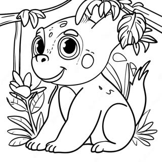 Canli Yagmur Ormani Hayvanlari Boyama Sayfasi 139437 70555