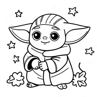 Baby Yoda Noel Boyama Sayfaları