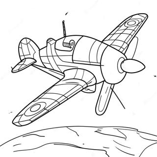 Askeri Ucak Aksiyon Icinde Boyama Sayfasi 13969 3063
