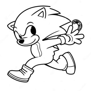 Gölge Sonic Boyama Sayfaları