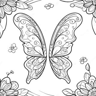 Sik Peri Kanatlari Boyama Sayfasi 14797 3237